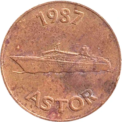 1 Dollar Token - Astor front