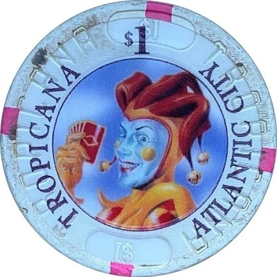 1 Dollar - Tropicana (Atlantic City, New Jersey) ND front