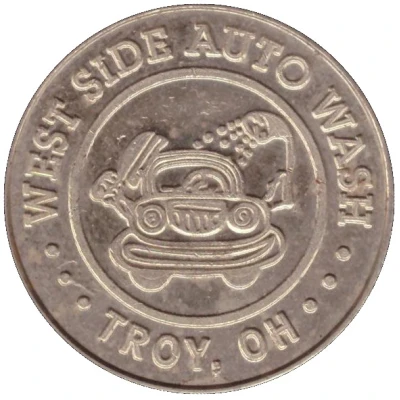 1 Dollar - West Side Auto Wash (Troy, Ohio) ND front