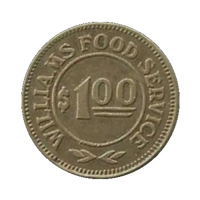1 Dollar - Williams Food Service (Louisville, Kentucky) ND front