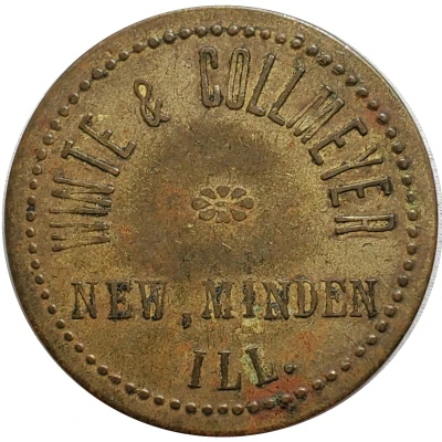 1 Dollar - Winte and Collmeyer (New Minden, Illinois) ND front