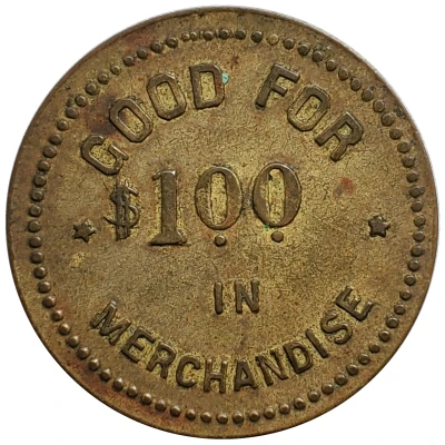 1 Dollar - Winte and Collmeyer (New Minden, Illinois) ND back