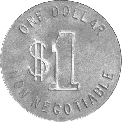 1 Dollar ND back