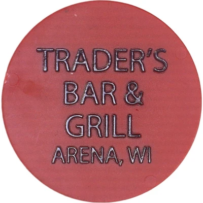1 Drink - Trader's Bar & Grill (Arena, Wisconsin) ND front