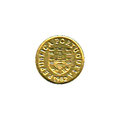 1 Escudo Miniature coin front