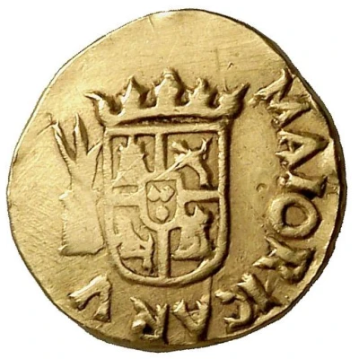 1 Escudo - Philip V ND front