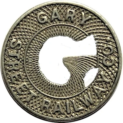 1 Fare - Gary Street Railway Co. (Gary, Indiana) ND front