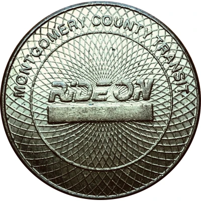 1 Fare - Ride On Montgomery County Transit (Rockville, Maryland) ND front