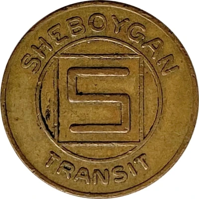 1 Fare - Sheboygan Transit (Sheboygan, Wisconsin) ND front