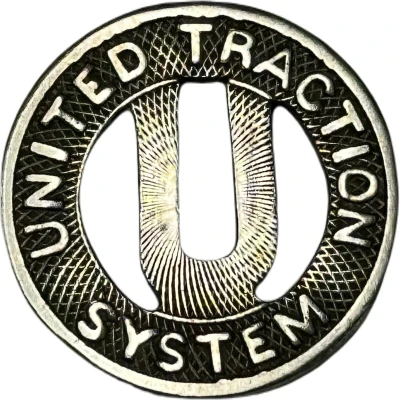 1 Fare - United Traction System (Manhattan, Kansas) ND front