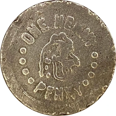 1 Henny Penny - Chicken Feed Coin ND back