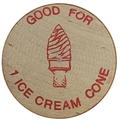 1 Ice Cream Cone - M's ND back
