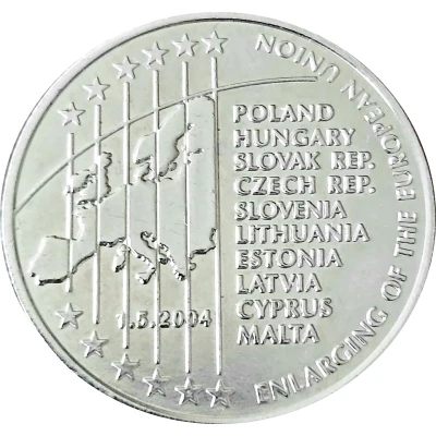 1 Koruna Slovakia's accession to the European Union back