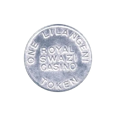 1 Lilangeni - Royal Swazi Casino ND back