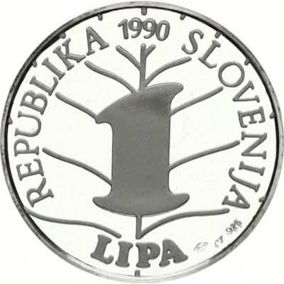 1 Lipa - France Prešeren Lipa Holding, Ljubljana back