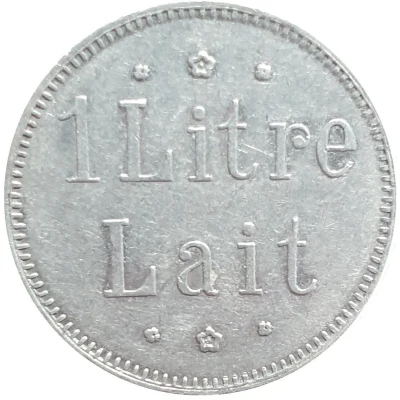 1 Liter Milk - Consumer Cooperative Society (Neuchâtel) ND back