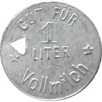 1 Liter Vollmilch - Westhausen (M.V.G.) ND back
