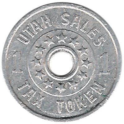 1 Mill - Tax Commission Token Utah ND front