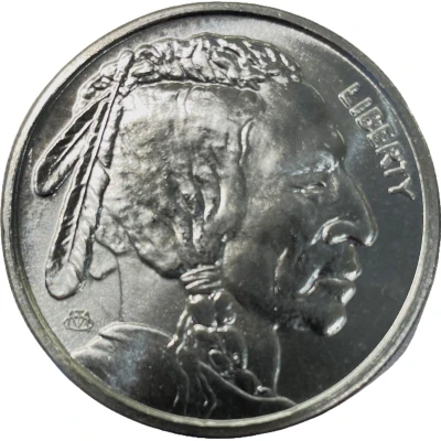 1 Ounce - Buffalo Nickel ND front