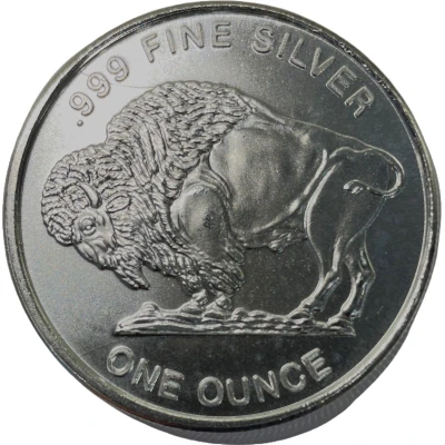 1 Ounce - Buffalo Nickel ND back