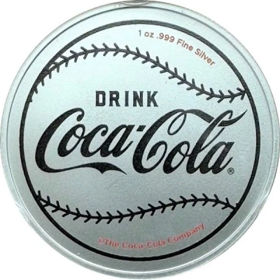 1 Ounce - Coca-Cola (Vintage Batter Up) ND back