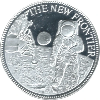 1 Ounce - Highland Mint (Apollo 11 - New Frontier) ND front