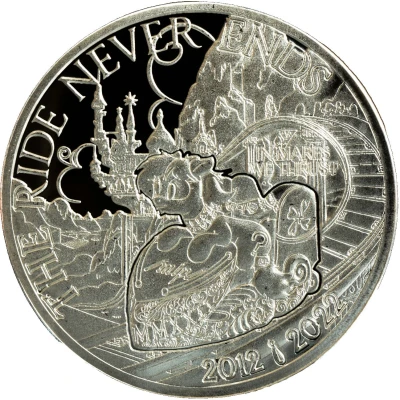 1 Ounce Silver - /mlp/ Anniversary Coin 4chan front