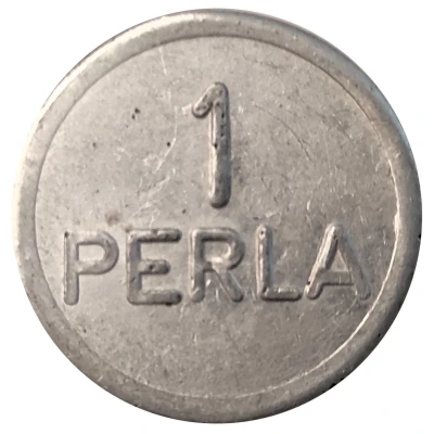 1 PERLA (Wage Token) ND back