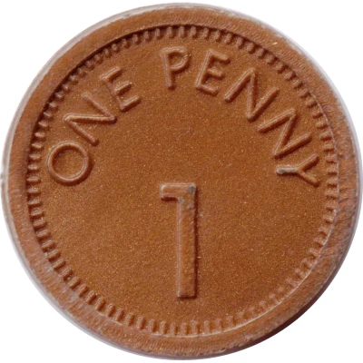 1 Penny - Early Learning Centre Bank ND back