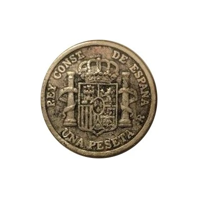 1 Peseta - Alfonso XII (replica) ND back