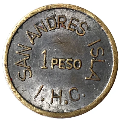 1 Peso - San Andres Isla ND front