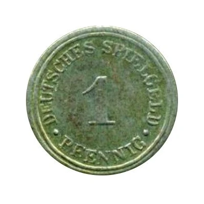 1 Pfennig (Deutsches Spielgeld) ND back