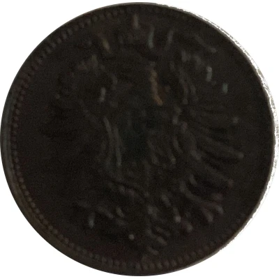 1 Pfennig (Spiel-Münze, Lauer) ND back