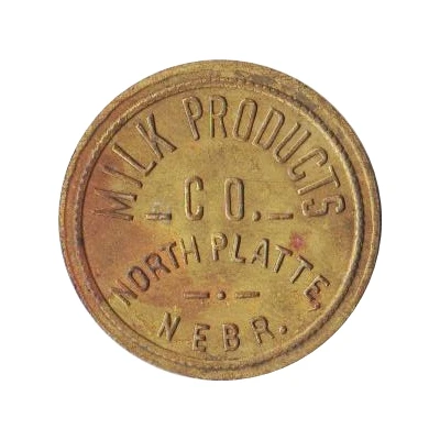 1 Pint Milk - Milk Products Company (North Platte, Nebraska) ND front