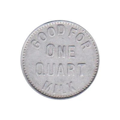 1 Quart Milk - Brown's Dairy Distributor (Stanton, Nebraska) ND back