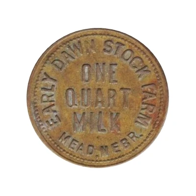 1 Quart Milk - Early Dawn Stock Farm (Mead, Nebraska) ND front