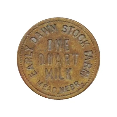 1 Quart Milk - Early Dawn Stock Farm (Mead, Nebraska) ND back