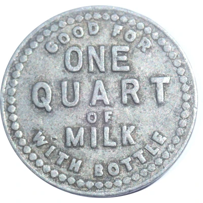 1 Quart Milk - Sadler's Dairy Santa Cruz, California ND back