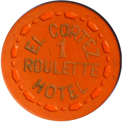 1 Roulette - El Cortez Hotel ND back