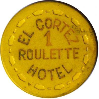 1 Roulette - El Cortez Hotel ND back