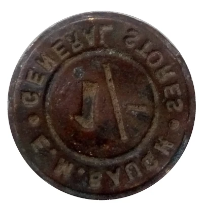 1 Shilling - General Stores.E.M. Bauch ND back
