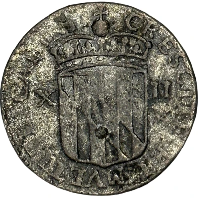 1 Shilling - Lord Baltimore Replica ND back