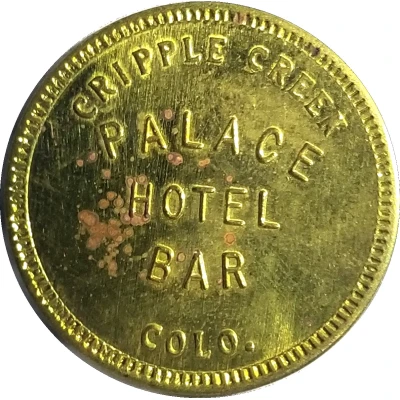 1 Shot of Red Eye - Palace Hotel Bar (Cripple Creek, Colorado) ND front