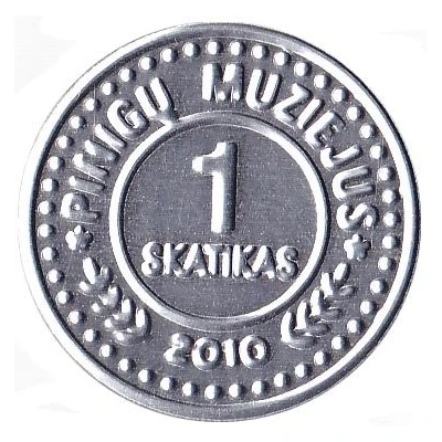 1 Skatikas - Pinigų muziejus front