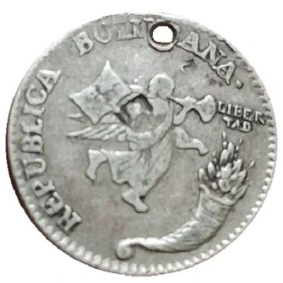 1 Sol - José Miguel de Velasco Constitutional President - Monetary Medal back