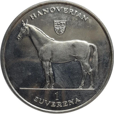 1 Suverena Hanoverian Stallion back