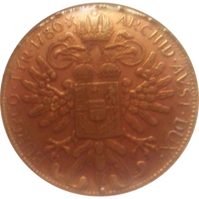 1 Thaler - Maria Theresia back