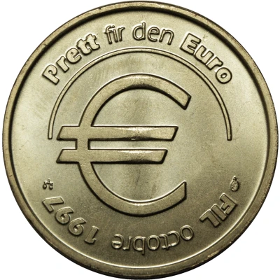 1 euro - Prett fir den Euro front