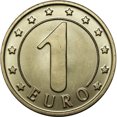 1 euro - Prett fir den Euro back