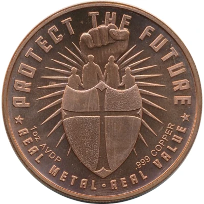 1 oz Copper (Protect the Future) ND back